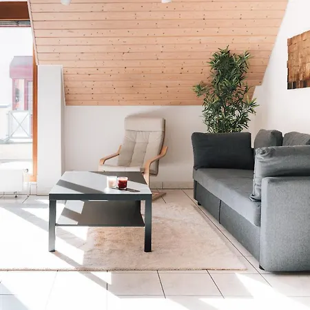 Maisonette-wohnung Airport Messe Stuttgart - Balkon - Parkplatz Apartamento Filderstadt