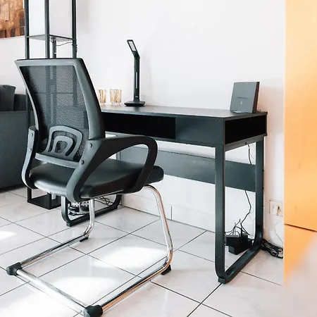 Maisonette-wohnung Airport Messe Stuttgart - Balkon - Parkplatz Apartamento