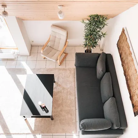 Appartement Maisonette-wohnung Airport Messe Stuttgart - Balkon - Parkplatz - Waschmaschine