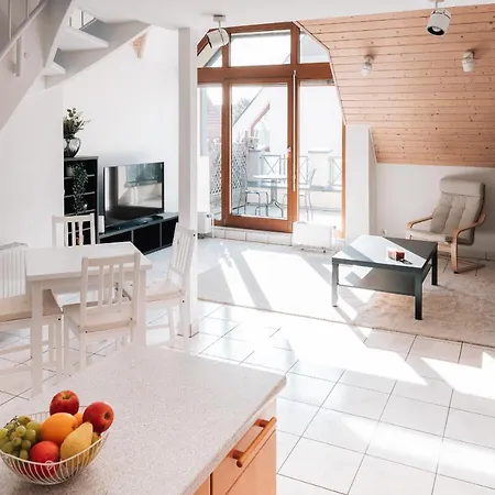 Maisonette-wohnung Airport Messe Stuttgart - Balkon - Parkplatz