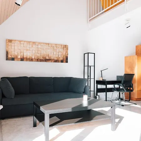 Appartement Maisonette-wohnung Airport Messe Stuttgart - Balkon - Parkplatz - Waschmaschine