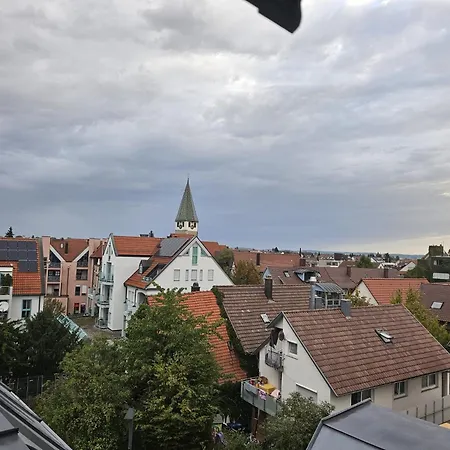 Maisonette-wohnung Airport Messe Stuttgart - Balkon - Parkplatz Apartamento