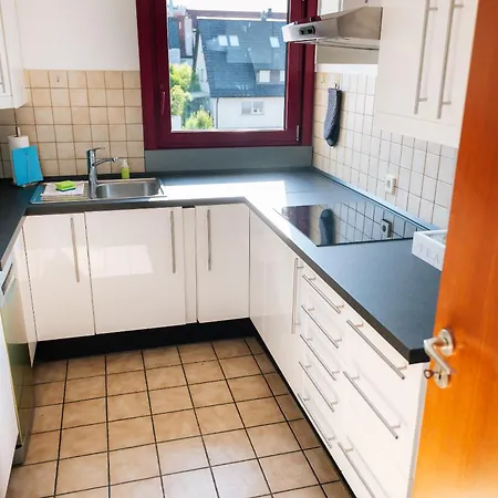 Maisonette-wohnung Airport Messe Stuttgart - Balkon - Parkplatz - Waschmaschine
