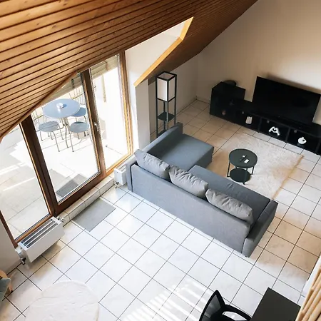 Maisonette-wohnung Airport Messe Stuttgart - Balkon - Parkplatz - Waschmaschine Appartement Leura